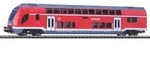 PIKO H0 58805 - Doppelstocksteuerwagen 2. Klasse DB Regio