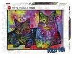 Heye Jolly Pets Devoted 2 Cats 1000 Teile Puzzle