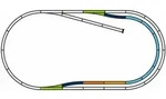 PIKO H0 55321 - PIKO H0 A-Gleis mit Bettung Set: C