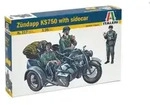 Italeri - Motorrad-Gespann Z&uuml;ndapp KS750