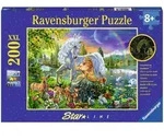 Ravensburger Puzzle - Leuchtpuzzle - Magische Feennacht, 200 Teile