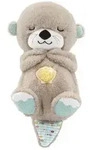 Fisher-Price Schlummer-Otter, Pl&uuml;sch-Tier Baby, Spieluhr, Kuscheltier