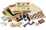 Philos-Spiele Holz-Spielesammlung 10, klein 3099
