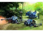 Italeri 510007026 - 1:72 German Guns Set: PAK35-PAK40-FLAK38