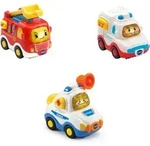 VTech - Tut Tut Baby Flitzer - 3er Set Einsatzfahrzeuge (Feuerwehrauto,