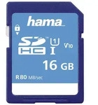 HAMA SDHC 16GB Class 10 UHS-I 80MB/S