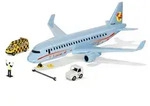 SIKU 5402 World - Verkehrsflugzeug mit Zubeh&ouml;r
