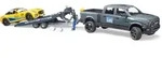BRUDER - RAM 2500 Power Wagon und BRUDER Roadster Racing Team 02504