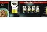Sheba Katzennassfutter Selection in Sauce Gefl&uuml;gel Vorratspack 40x85g