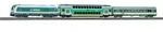 PIKO H0 57139 - Start-Set mit Bettung Herkules"Alex"mit 2 Personenwagen
