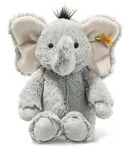 Steiff - 064982 Soft Cuddly Friends Ella Elefant, 30 cm