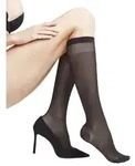 FALKE Damen Kniestr&uuml;mpfe Vitalize 20 DEN - schwarz - 39|42|41|40