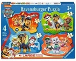 Ravensburger Puzzle - Ravensburger Kinderpuzzle 03028 - Helden mit Fell - 4...