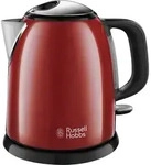 Russell Hobbs Wasserkocher Mini Colours Plus+ 24992-70 Flame Red - rot