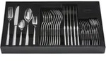 R&Ouml;SLE Besteckset Elegance 30-tlg. - silber|schwarz