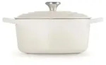 Le Creuset Runder Br&auml;ter Signature &Oslash; 26cm - wei&szlig;