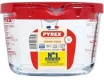 PYREX Messbecher aus Glas mit Deckel 1l