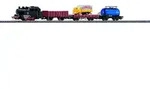PIKO H0 57113 - Start-Set mit Bettung G&uuml;terzug