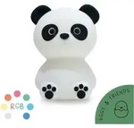 MegaLight LED Kinder Nachtlicht PADDY PANDA RGB dimmbar mit Timer