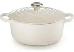 Le Creuset Runder Br&auml;ter Signature &Oslash; 20cm - wei&szlig;