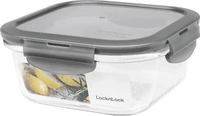 LOCK&LOCK Vorratsdose Boroseal quadratisch 0,75l - transparent