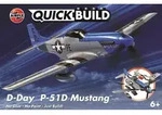 Airfix: QUICKBUILD-Day Mustang (1606046)