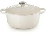Le Creuset Runder Br&auml;ter Signature &Oslash; 22cm - wei&szlig;