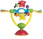 playgro - Drehrassel mit Saugfu&szlig; f&uuml;r Tische und Hochst&uuml;hle