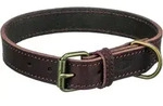 Trixie Rustic Fettleder Halsband S-M - braun
