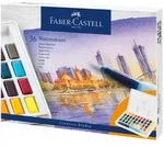 FABER-CASTELL Aquarellfarben in N&auml;pfchen 36er Etui