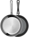 WMF Pfannenset Devil &oslash;28cm 2-tlg. - silber|schwarz