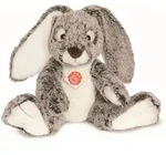 Teddy-Hermann - Schlenkerhase, 21 cm - grau|wei&szlig;