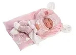 Llorens - Babypuppe - Nica rosa, 40cm, zarter Vinyl-K&ouml;rper