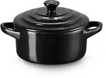 Le Creuset Mini Cocotte - schwarz