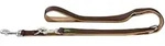 Hunter Verstellbare F&uuml;hrleine braun/karamell 20/200