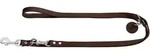 Hunter Verstellbare F&uuml;hrleine dunkelbraun 13 mm/200 cm