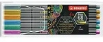 STABILO&reg; Premium Metallic-Filzstift - STABILO Pen 68 metallic - 6er Pack - mit...