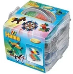 Hama - Aufbewahrungsbox inkl. 6000 B&uuml;gelperlen + Zubeh&ouml;r