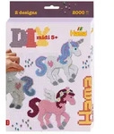 Hama B&uuml;gelperlen midi5+ Kleine Geschenkpackung - Traumpferde