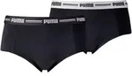 PUMA Damen Mini Short 2er Pack - schwarz