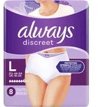 always discreet Inkontinenz H&ouml;schen Gr. L Monatspackung