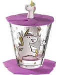 LEONARDO Kindertrinkset Bambini Einhorn 3-teilig - mehrfarbig