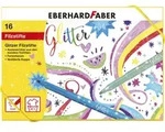 EBERHARD FABER Glitzer & Glitzer Pastell Fasermaler 16er Etui