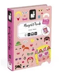 JANOD Magnetbuch Crazy Face Girls &ndash; F&ouml;rdert Kreativit&auml;t u. Ausdruckskraft...