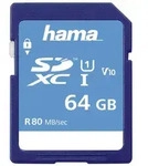 HAMA SDXC 64GB Class 10 UHS-I 90MB/s