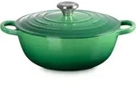 Le Creuset Br&auml;ter La Marmite Signature &Oslash; 26cm - gr&uuml;n