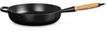 Le Creuset Saut&eacute;pfanne Signature mit Holzgriff &Oslash; 28cm - schwarz