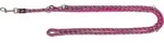 Trixie Cavo V Leine fuchsia-graphit S - M 2 m / 12 mm Hundeleine