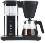 BEEM Kaffeemaschine Direct-Brew Glas - schwarz|silber
