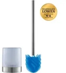 Loomaid Silikon WC-B&uuml;rste mit Lotuseffekt - blau